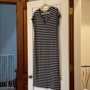 MATERNITY Hatch striped dress